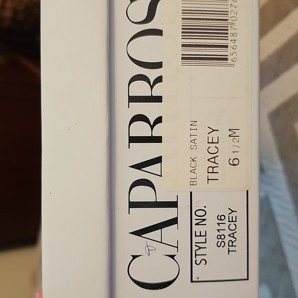 Caparros Satin Platform Peep Toe Heel - Picture 8 of 12